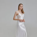 19/22 Momme Silk Camisole Long Dress, 100% Mulberry Silk