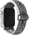 Amazon ebay Hot Sale Nylon Day Lettering Clasp Adjustable Band Fits fitbitcharge5 Ethnic Style