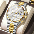 Swiss Brand New Chronograph Time Fashionable Watch Glow Waterproof Men Watch Live Export Bestseller Drop Ship