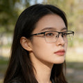 Photochromic Formal Reading Glasses Progressive Older Adults One Special Use Metal Smart Capable Anti-Blue Distance-Near Dual Reading Glasses