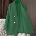 Women's Fall Korean Elegant Waist-Tie Blazer 2026 - Coral