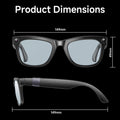 New Import Ai Smart Glasses Photoshoot Record Image Ai Image Recognition Q&A Fold Translate Bluetooth Call martglasses