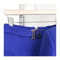 Women's Fall Office Elegant Waist-Tie Slit Fitted Blazer 2026 - Blue