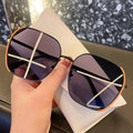 2026 New Influencer Fashionable Sunglasses Korean Square Oval Round Women Sunglasses Personality UV-Protection Glasses Sunglasses