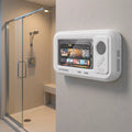 Bathroom waterproof touch mobile phone box fixed bracket bathing drama artifact Bluetooth small speaker chasing drama portable wireless