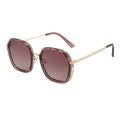 New Korean Knit Polarized Sunglasses Women Trendy Big Frame Retro Women Sunglasses Style Glasses Women Premium Polarized Men