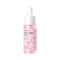 跨境莱蔻樱花精华液30mltemu版有彩盒Facial serum资质齐全全英文