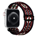 Ethnic Style Geometric Print Nylon Adjustable Apple Watch Band Fits Apple Watch iwatch11 Third Gen 10 / 987
