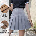 Spring-Summer Korean Plus Size High Waist Loose Elastic Skirt + Pleated Skirt + Short Skirt