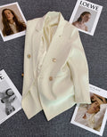Women's Fall Korean Elegant Blazer 2026 - White