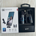 One-to-two wireless lavalier microphone K8/K9/K11 outdoor live broadcast mobile phone shooting recording noise reduction microphone