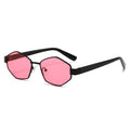 2025 New Import Triangle Sunglasses Western ins Influencer Geometric Polygon Glasses Personality Hip-Hop Sunglasses