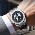New Mens Watch Student Wander Earth Ball Glow Waterproof Sports Silicone Quartz Watch Live Export Bestseller