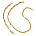 Western Trendy Necklace Bracelet Set Men Women Premium Simple Hip-Hop Line Spliced Cuban Chain Accessory