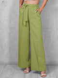 Fashion Belt Pants