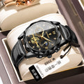 Swiss Brand Multifunction Mens Watch New Chronograph Time Student Men Watch Live Export Bestseller Drop Ship