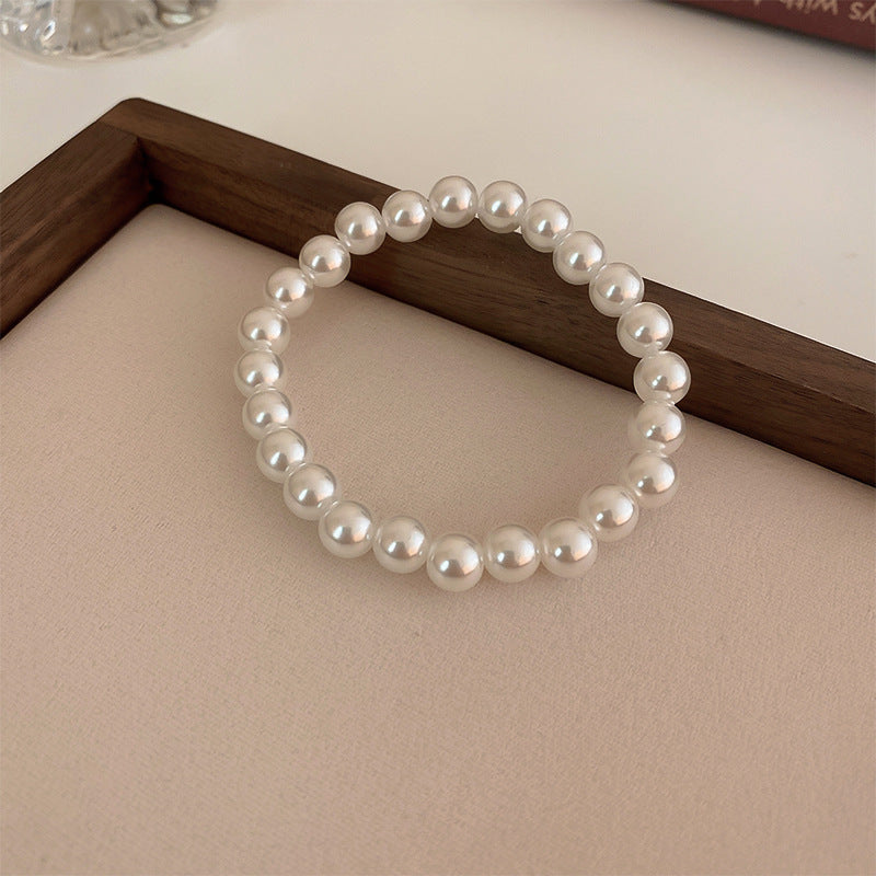 French-Style Round Pearl Bracelet - view 4