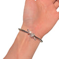 T Home String Knot Bangle Women Full Diamond Twisted Bracelet Light Luxury Premium Starry Sky Hand Jewelry Copper Coated 18K Buckle Bangle