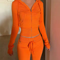 Trendy Casual Drawstring High Waist Loose Fitted Pants + Top Set