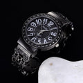 Factory Direct Export Overseas Watch Personality Round Dial Bangle Watch Retro Nostalgic Quartz Bracelet Womens Watch
