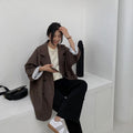 Fall Korean Casual Loose Blazer