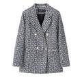 Women's Fall Casual Fashion Printed Jacket + Top 2026 | Trendy Jacket - Plaid