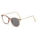 New Progressive Anti-Blue-Light Reading Unisex Distance-Near Dual Photochromic Glasses Fashionable Elderly Reading Glasses