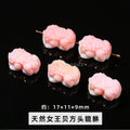 晶典 天然精雕水晶貔貅手工diy饰品配件时尚礼物半成品材料批发