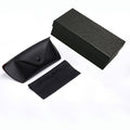 Black Set Sunglasses Box Packaging Storage Sunglasses Box Cross-Border Hit Can Print LOGO Protect Press Glasses Box