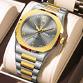 Swiss Brand Waterproof Mens Watch New Luxury New Quartz Watch Live Outer Side Bestseller Drop Ship