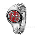 Y2K Year Retro Y2K Unique-Shaped Twisted Numbers Pair Display Watch Men Niche ins Streetwear Waterproof Quartz Watch