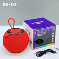 BS-02 Wireless Bluetooth Speaker - Mini Portable Bass, TF Card
