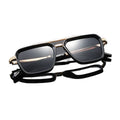 Metal Big Frame Men Sunglasses UV-Proof 2026 New Western Fashionable Trendy Photoshoot Sunshade Sunglasses