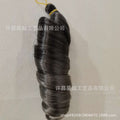 wig french long curly hair loose wave crochet hair single tube large curl spiral curl 24inch