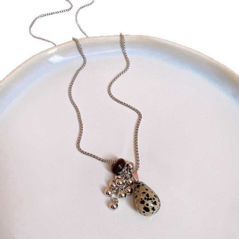 Y2K Starfish and Flower Statement Necklace - view 5