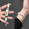 Fits Xiaomi Band 10nfc Band New Crescent Diamond Bangle 9 / 8nfc Wrist Strap Women Summer Day Premium