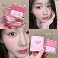 Cappuvini元气光感腮红膏 膨胀色少女感粉粉腮红自然水润韩系彩妆