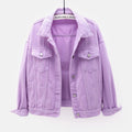 Women's Fall Korean Casual Plus Size Long Sleeve Loose Cropped Jacket + Top 2026 - White