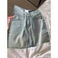 Summer Trendy Slimming High Waist Skirt + Short Skirt