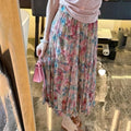 Two-Piece Short Sleeve T-Shirt + Floral Skirt Set, 2026