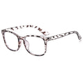 Retro Plano 9207 Women Blue-Light Glasses Square Frame Stud Frame Electric Brain Glasses Factory Wholesale