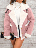 Women's Fall-Winter Fashion Wool Lapel Collar Jacket 2026 | Trendy Jacket - Dark Gray