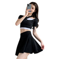 Spring-Summer Korean Plus Size High Waist Elastic Skirt + Pleated Skirt + Short Skirt