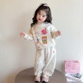 Girls' Casual Hoodie 2-Piece Set