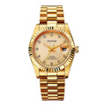 Item Time Watch Men Mechanical Movement Mens Watch Gold Datejust Full Precision Steel Mens Watch Niche Premium Mens Watch