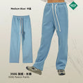 Men's Fall/Winter 350G Loose Fit Straight Leg Fleece-Lined Pants