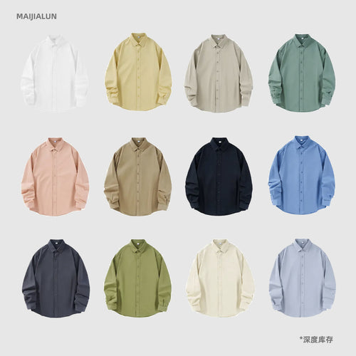 Rin All-Cotton Washed Casual Shirt