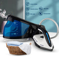 High-Power Steam Iron - Pressurized Garment Steamer with Boiler