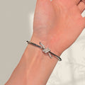 Coco Diamond Grid Bangle Girls Premium Rhinestone Wide Fit Bracelet Light Luxury Niche Design Diamond Grid Pattern Small Scent Hand Jewelry