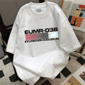 2025 summer youth men's short-sleeved t-shirt trendy casual fashion half-sleeved tops bottoming shir